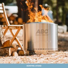 Solo Stove Bonfire 19.5" Fire Pit + Stand Bundle SLWSSBON-SD-2.0 Solo Stove Bonfire 19.5" Fire Pit + Stand Bundle SLWSSBON-SD-2.0