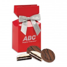 Chocolate Covered Oreo Cookies in Gift Box HBLWPD114 Chocolate Covered Oreo Cookies in Gift Box HBLWPD114
