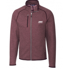 Cutter & Buck Men's Mainsail Sweater-Knit Full Zip Jacket HBLWMCO00050