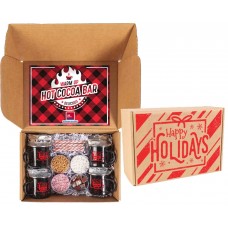 Hot Cocoa Bar Kit with 4 Mugs HBLWXMK-HCP3 Hot Cocoa Bar Kit with 4 Mugs HBLWXMK-HCP3