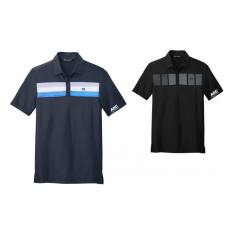 TravisMathew Cabana Chest Stripe Polo HBTM1MU416-Left Slv Logo Location