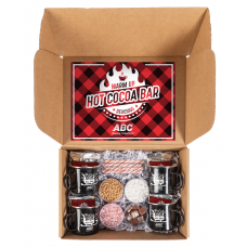 Hot Cocoa Bar Kit with 4 Mugs HBLWXMK-HCP3